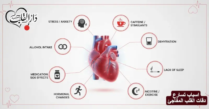 كيف نتعامل مع نبضات القلب المفاجئ؟