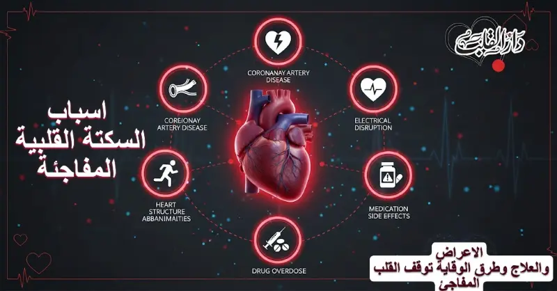 أسباب السكتة القلبية المفاجئة عند الشباب