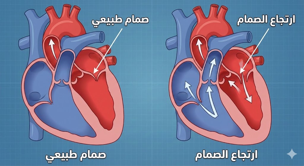 ما هو ارتجاع صمام القلب؟ دليلك للأعراض والعلاج الحديث