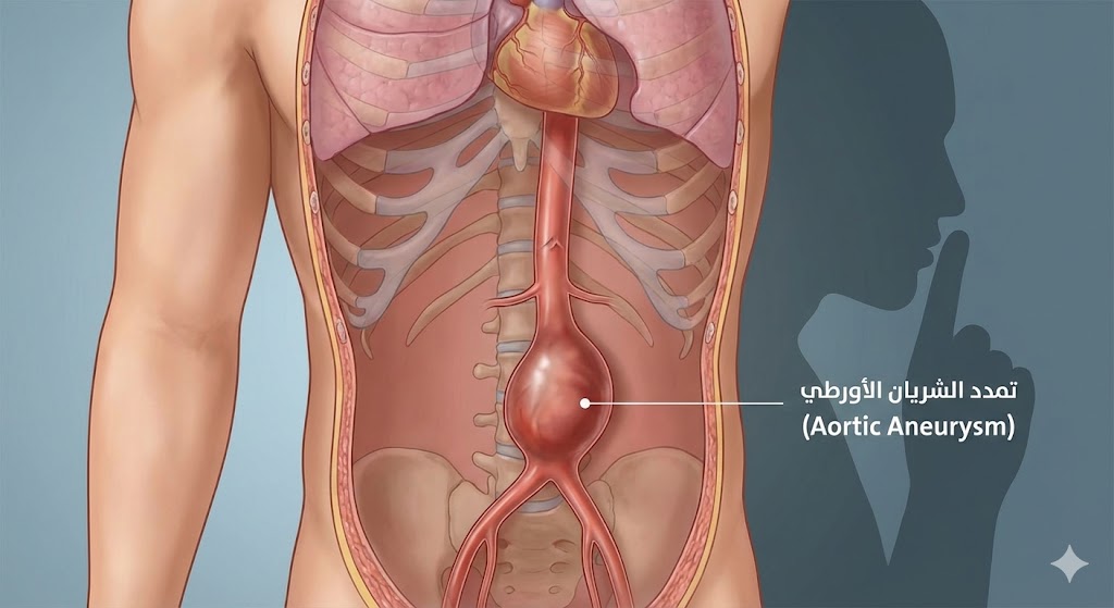  كيف يحدث تمدد الشريان الاورطى (Aneurysm)؟ الآلية والمخاطر
