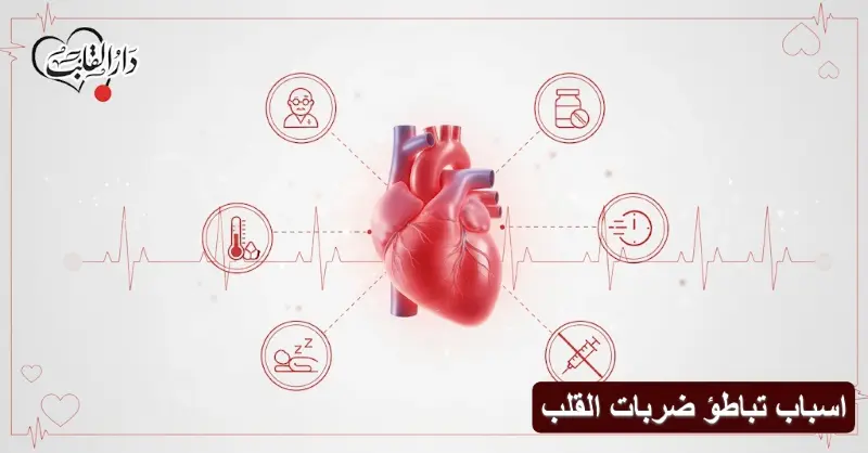 أعراض بطء ضربات القلب