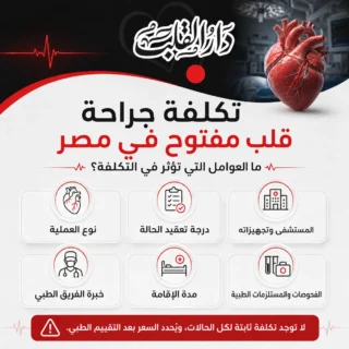 تكلفة جراحة قلب مفتوح 