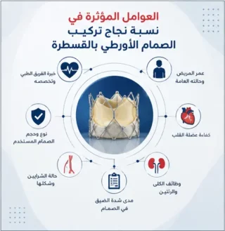 عوامل_نجاح_تركيب_الصمام_الأورطي