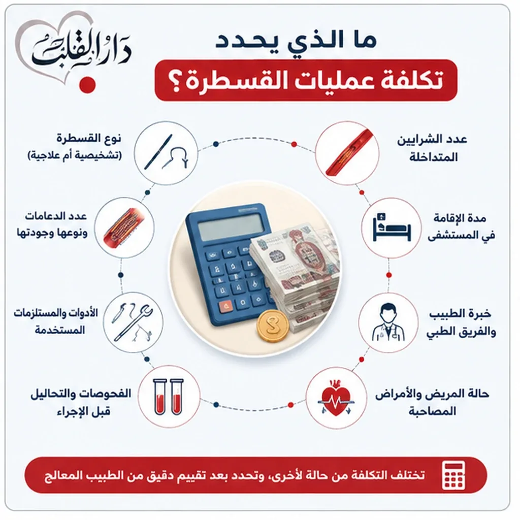 تكلفة عمليات القسطرة في مصر
